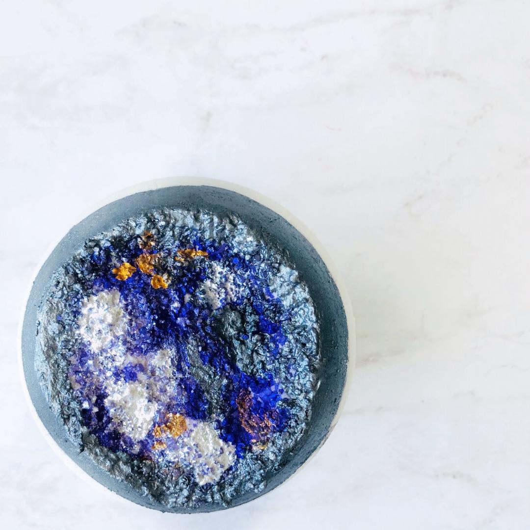 Amethyst Hand-Painted Geode Bath Bomb