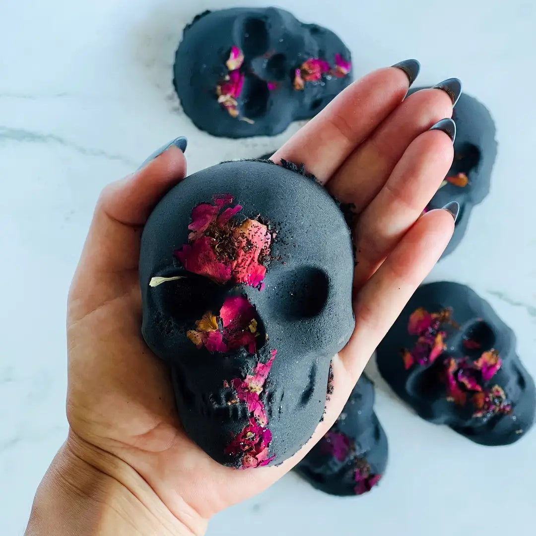 Black Magic Skull Bath Bomb